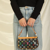 Louis Vuitton x Takashi Murakami Multicolor Pochette