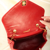 Chanel Lambskin Turnlock Flap Bag