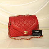 Chanel Lambskin Turnlock Flap Bag