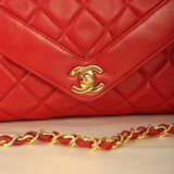 Chanel Lambskin Turnlock Flap Bag