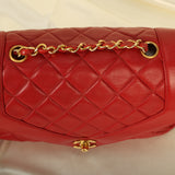 Chanel Lambskin Turnlock Flap Bag