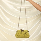 Fendi Suede Kiwi Peekaboo