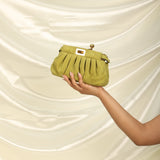 Fendi Suede Kiwi Peekaboo