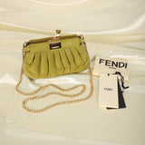 Fendi Suede Kiwi Peekaboo