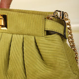 Fendi Suede Kiwi Peekaboo