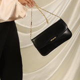 Rare Celine Boxcalf Triomphe Chain Pochette