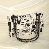 Ultra-Rare Chanel Coco Mademoiselle Canvas Double Flap