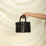 Chanel Lambskin Quilted Vanity Bag