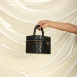 Chanel Lambskin Quilted Vanity Bag