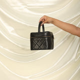 Chanel Lambskin Quilted Vanity Bag