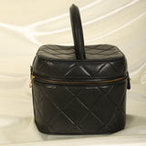 Chanel Lambskin Quilted Vanity Bag