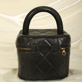 Chanel Lambskin Quilted Vanity Bag