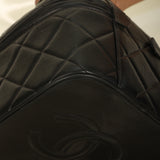 Chanel Lambskin Quilted Vanity Bag