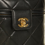 Chanel Lambskin Quilted Vanity Bag