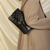 Chanel Lambskin Medium Double Flap