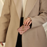 Louis Vuitton Bordeaux Mini Lin Keypouch