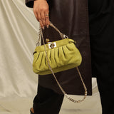 Fendi Suede Kiwi Peekaboo