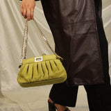 Fendi Suede Kiwi Peekaboo