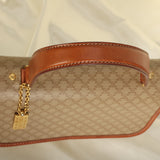 Celine Triomphe Top Handle Charm Bag