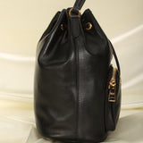 Rare Prada Nappa Lambskin Bucket Bag