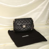 Extremely Rare Chanel Caviar Half Moon Flap