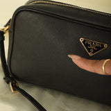 Prada Saffiano Long Shoulder Bag