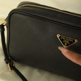 Prada Saffiano Long Shoulder Bag
