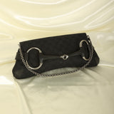 Gucci Monogram Horsebit Pochette