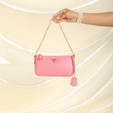 Prada Saffiano Chain Pochette