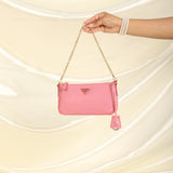 Prada Saffiano Chain Pochette