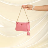 Prada Saffiano Chain Pochette