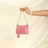 Prada Saffiano Chain Pochette