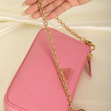Prada Saffiano Chain Pochette