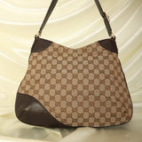 Gucci Monogram Horsebit Shoulder Bag