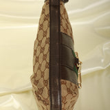 Gucci Monogram Horsebit Shoulder Bag