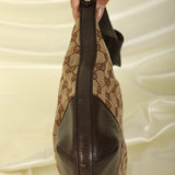 Gucci Monogram Horsebit Shoulder Bag