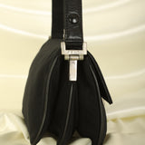Rare Fendi Neoprene Crystal Baguette