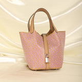 Limited Edition Hermès 2022 Swift Daisy Picotin 18