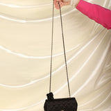 Chanel Satin Camellia Mini Flap