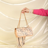 Chanel Satin Coco Mademoiselle Scarf Flap Bag