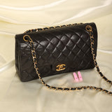 Chanel Lambskin Medium Double Flap