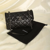 Chanel Lambskin Medium Trendy Flap