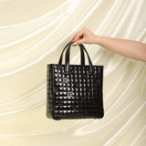 Chanel Patent Chocolate Bar Tote