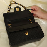 Chanel Lambskin Small Classic Double Flap