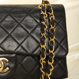 Chanel Lambskin Small Classic Double Flap