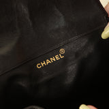 Chanel Lambskin Double Turnlock Backpack