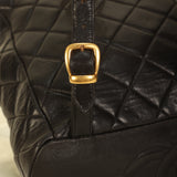 Chanel Lambskin Double Turnlock Backpack