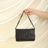 Chanel Caviar Wallet On Chain