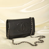 Chanel Caviar Wallet On Chain