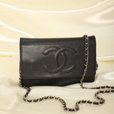 Chanel Caviar Wallet On Chain